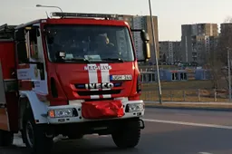 Liepsnojo automobilis, kuriame buvo vairuotojas, gaisruose nugaišo gyvūnai, sudegė kelios tonos žirnių