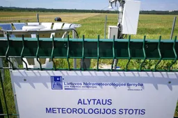 Kur ir kaip oro temperatūra matuojama Alytuje?