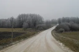 Greideriais vietiniai rajono keliai bus lyginami, kai tik leis oro sąlygos