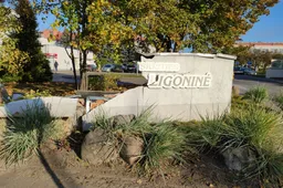 Sulaužytas Alytaus ligoninės užrašas 