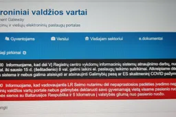 Laikinai nebus galima atsisiųsti „Galimybių paso“