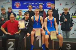 Alytaus imtynininkai liko be aukso, bet pelnė sidabrą ir bronzą