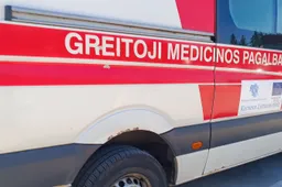 Į reanimaciją pristatytas automobilyje sužalojimus patyręs mažametis