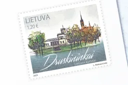 Naujame pašto ženkle – Druskininkai