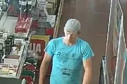 Ieškotas parduotuvės „Lytagra“ lankytojas