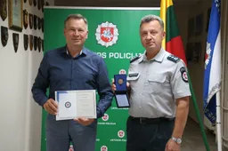 Merui A. Vrubliauskui - generalinio komisaro padėka