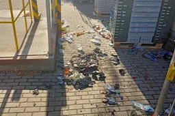 Alytuje buvo padegta į taromatą priduota plastikinė tara