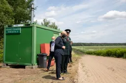 Premjerė Dzūkijoje aplankė Lietuvos sieną su Baltarusija