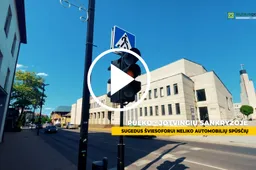 Sugedus šviesoforui spūsčių Alytaus centre neliko