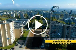 Baigiamos įrengti dvi mokamos aikštelės Jurgiškių gatvėje