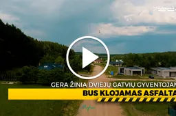 Gera žinia dar dviejų Alytaus miesto gatvių gyventojams: paklos asfaltą