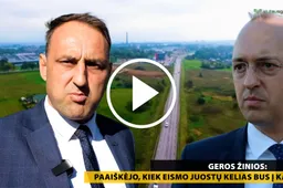 Ministras atvežė pažadų dėl kelio Alytus-Kaunas