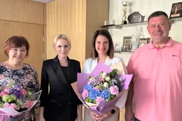 Naują direktorę pasveikino pirmą darbo dieną