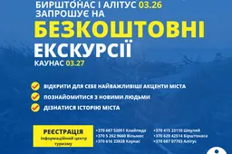 Ukrainiečiams Alytuje – ekskursijos nemokamai