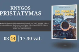 Ernesto Kuckailio knygos „100 pirmųjų karo dienų“ pristatymas