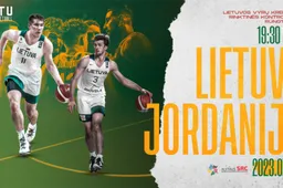 Jordaniją Alytuje dukart priims rezervinė Lietuvos rinktinė