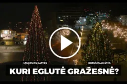 Kuri Alytaus  Kalėdų eglė gražesnė?