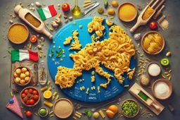 Kurios šalys yra didžiausios makaronų gamintojos?