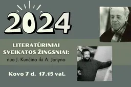 Žygis „2024 literatūriniai sveikatos žingsniai: nuo J. Kunčino iki A. Jonyno“
