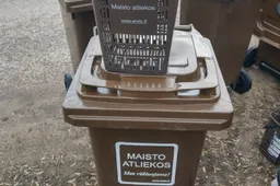 Alytaus rajone surenkamos maisto atliekos