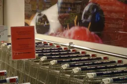 Primena parduotuves, kuriose dokumento nereikia