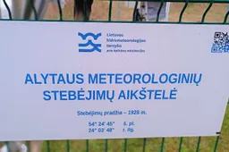 Aukščiausia temperatūra – Alytuje, Birštone ir Kalvarijoje