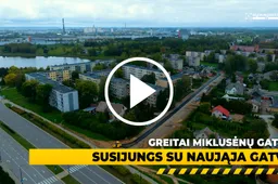 Greitai Miklusėnų gatvės gyventojai į savo namus pateks ir iš Naujosios gatvės