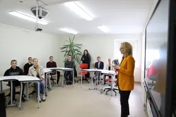 Alytaus kolegijoje lankėsi ministrė Aušrinė Armonaitė