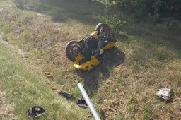 Nuo kelio nuvažiavęs motociklininkas mirė ligoninėje