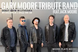 Pasaulinio garso balades ir kitus Gary Moore kūrinius „Tarzanijoje“ atliks jo sūnus su grupe