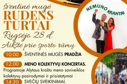 Šeštadienį kviečia „Rudens turtai”