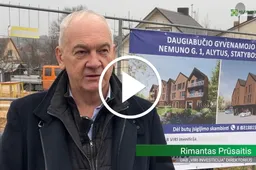 R. Prūsaitis pasakė, kiek kainuos Alytuje įsikurti naujame daugiabutyje
