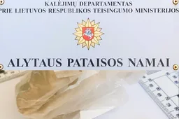 Už disponavimą labai dideliu kiekiu narkotikų Alytaus kalėjime – griežta bausmė