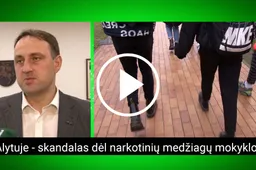Alytaus švietimo įstaigose – policijos patikros dėl narkotikų