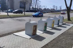 Alytuje – dar dvi modernios konteinerių aikštelės