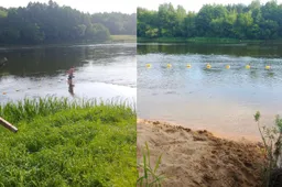 Nemuno upės vanduo – švarus: maudytis galima atnaujintoje Nemunaičio miestelio maudykloje
