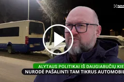 Alytaus mieste – nauja automobilių parkavimo tvarka