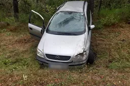 Automobiliai nuvažiavo nuo kelio: pakeliui link Druskininkų, netoli Varėnos