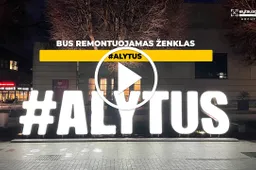 Paaiškėjo, kiek kainuos #Alytus ženklo remontas
