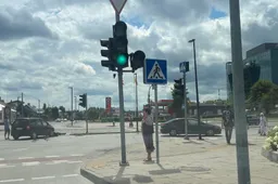 Mokymas vairuoti pasibaigė avarija