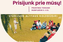 Papildomas priėmimas į Alytaus kolegiją