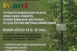 Dzūkijos partizanų atminimą pagerbsime prie bunkerio Strielčių miške