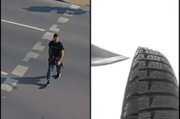 Ieško, kas pradūrė visas automobilio padangas