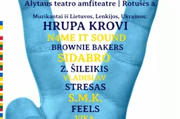 Ukrainos palaikymo koncertas – Dzūkijos sostinės širdyje