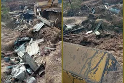 Varėnos rajone sustabdytas pavojingų atliekų užkasinėjimas, sklypo savininkui nurodyta nutraukti darbus