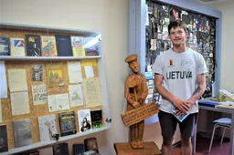 Į Alytų ir jo biblioteką jaunuolį atvedė piligrimystė