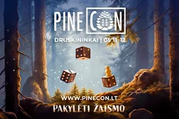 Stalo žaidimų festivalis „PineCon 2024“ išsiridena Druskininkuose: geriausiųjų lietuviškų stalo žaidimų apdovanojimai, stalo žaidimų prototipų konkursas ir Lietuvos čempionatai