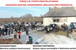 Kalėdinis bagažinių turgelis artėja