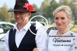 Renginys Lazdijuose nukėlė į senųjų papročių vestuvių ceremoniją