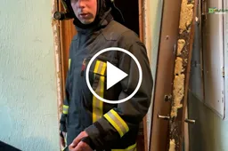 Virtuvėje nualpusią moterį iš dūmų išvadavo gelbėtojai